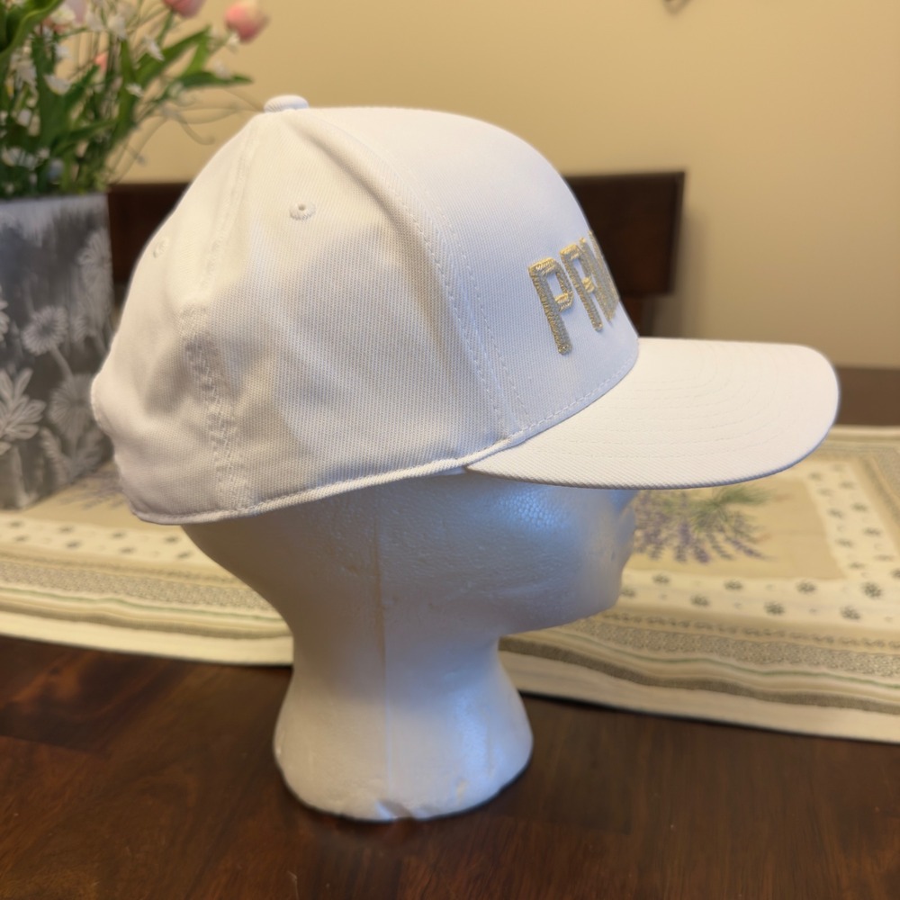 G/FORE Mens PRM TIME Golf Hat Snow White Snapback Flexfit 110‎ Cap NWT - Picture 4 of 6